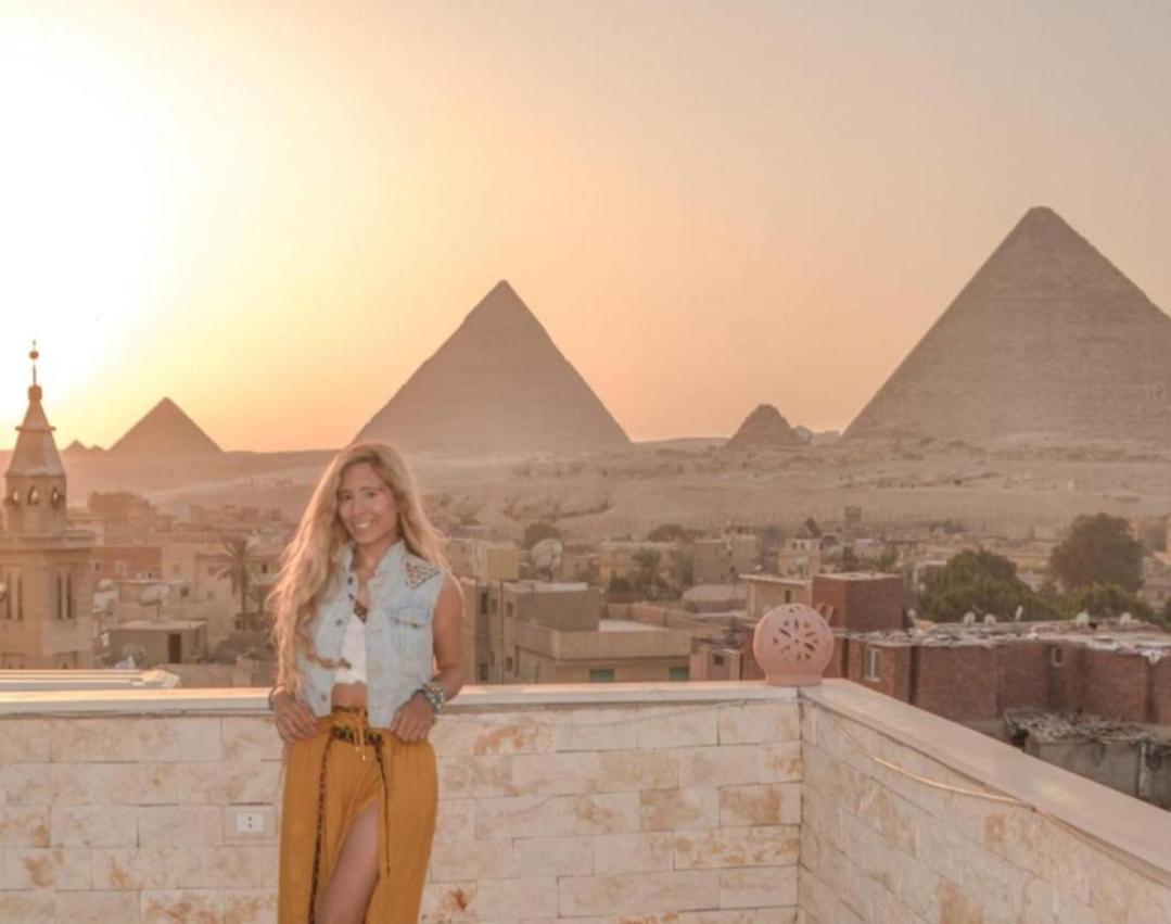 Pyramids Inn Kairo Exteriör bild